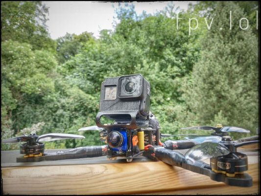 Reelsteady Go Pro Mount V11 Final (V20.1 is out -link in description) | 3d print model