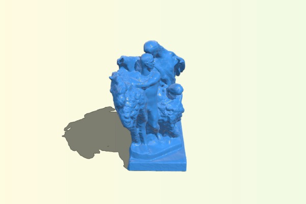 Belgium’s Gratitude for British Aid at Victoria Embankment, London – Scan | 3d print model