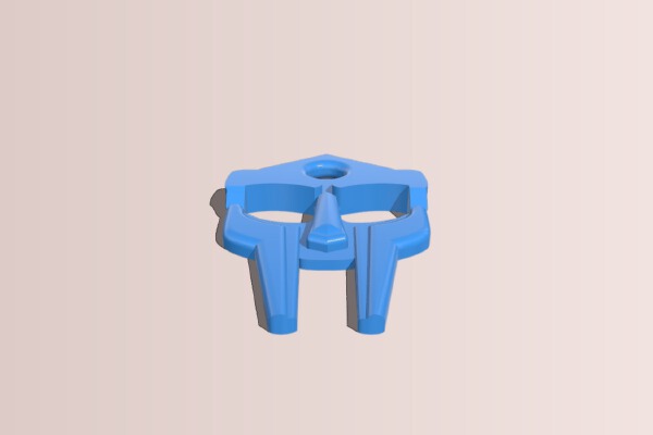 MF Doom Keychain | 3d print model