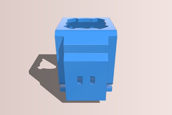 Armattan Rooster Anti Jello Gopro Session Mount | 3d print model