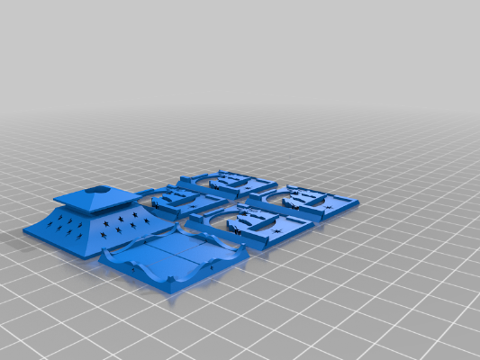 Nativity Light String | 3d print model