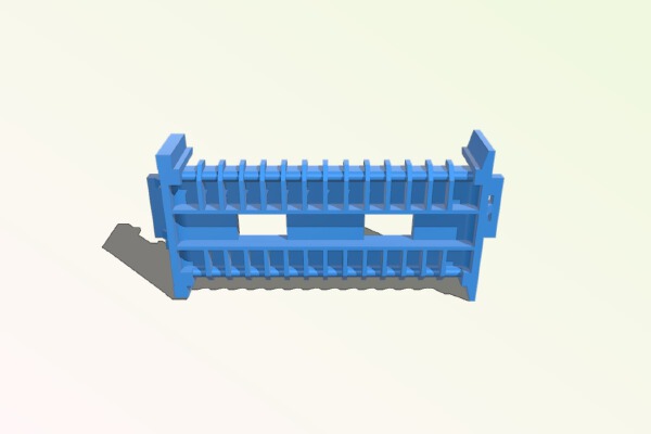 MOLEX DIP-28 Chip Carrier (78802-0010) | 3d print model