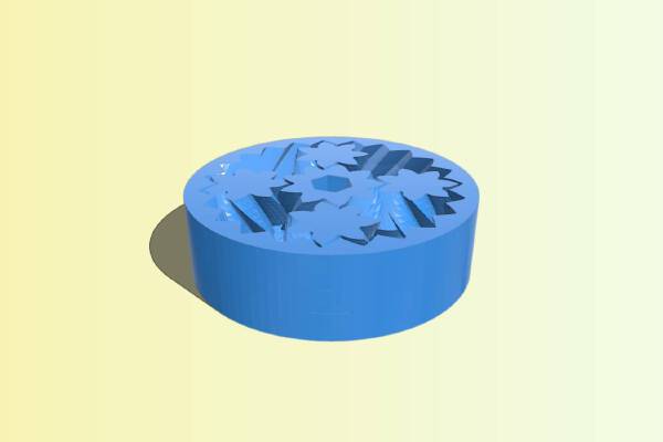 Gear Bearing .4 tol | 3d print model