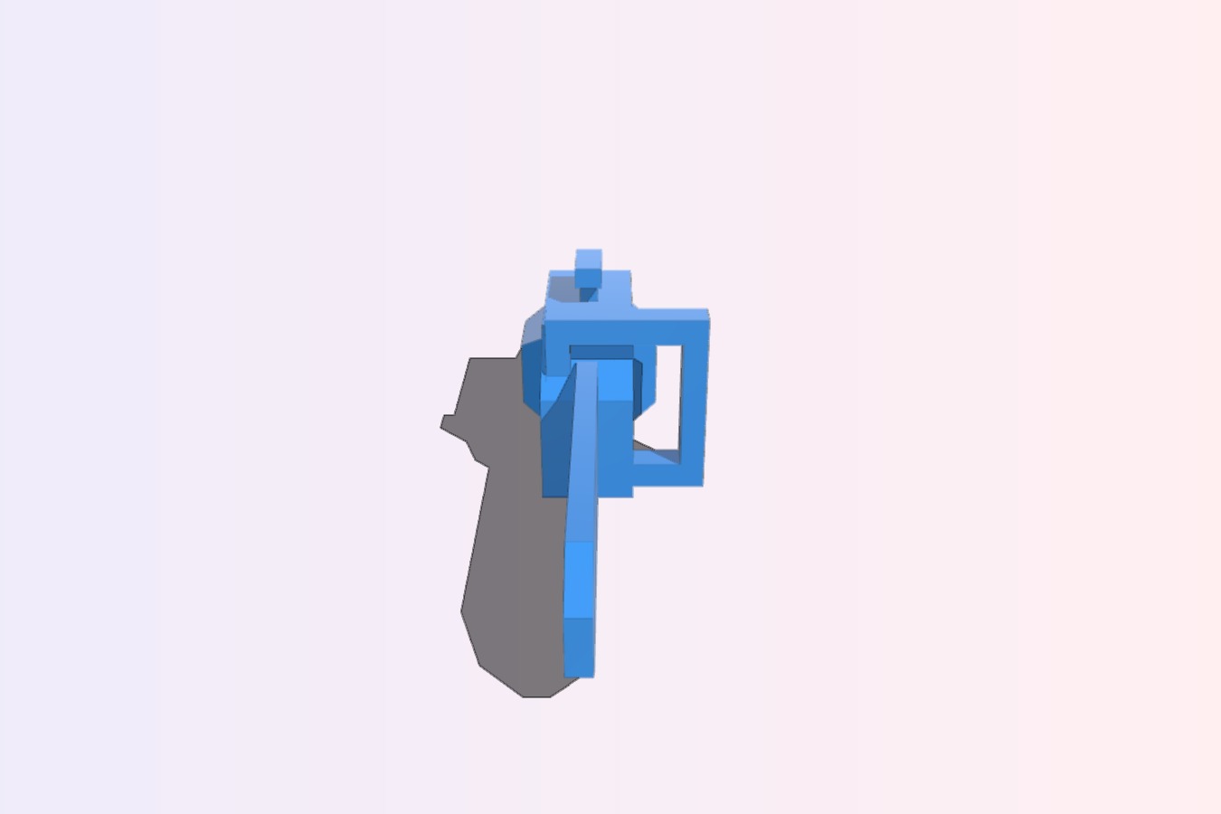 Chain Saw Keychain