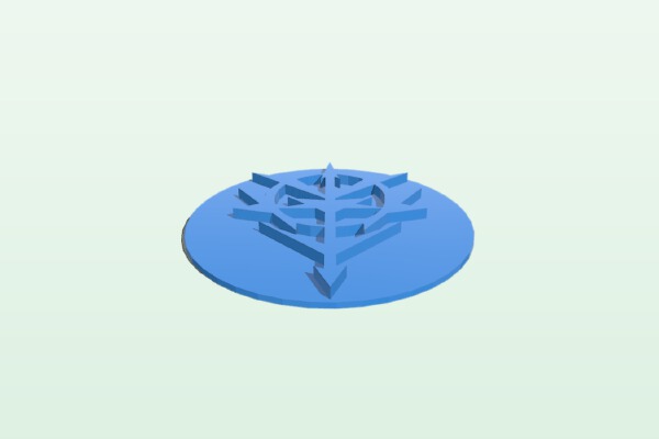 Zeon Crest | 3d print model