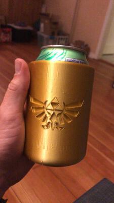 Zelda Koozie | 3d print model