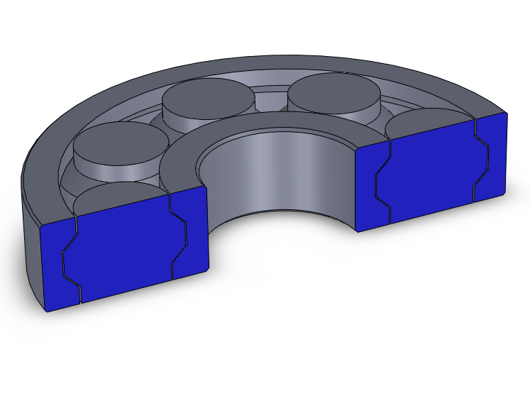 Bearings in one print
