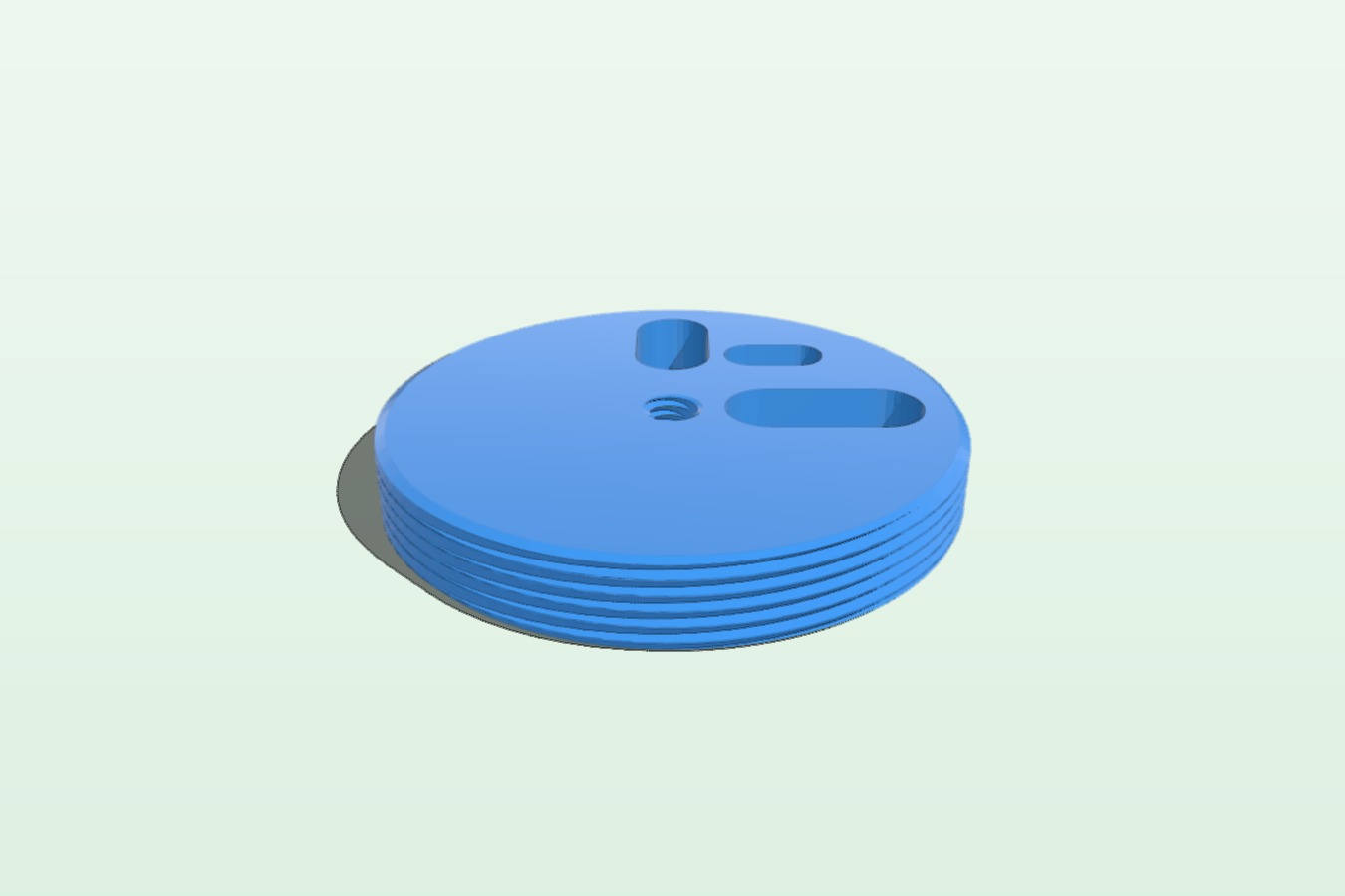 Astromech Non-Conductive Screw-In back for REON R-Series Holo Projector PCBs