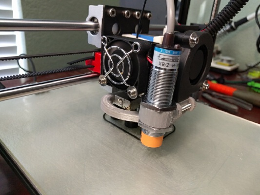 HICTOP Circular Part Cooler and Leveling Sensor Mount | 3d print model