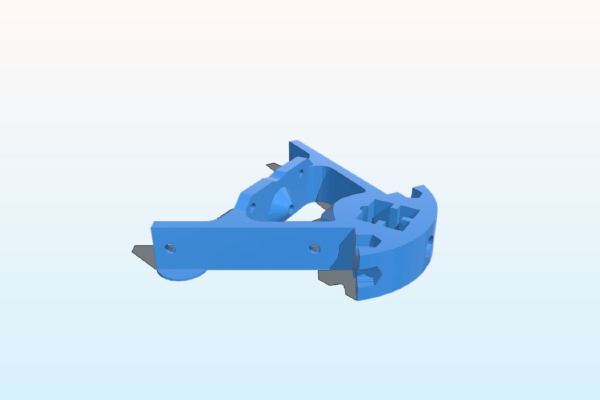 Kossel Delta Mini K800 with 1515 Openbeam | 3d print model