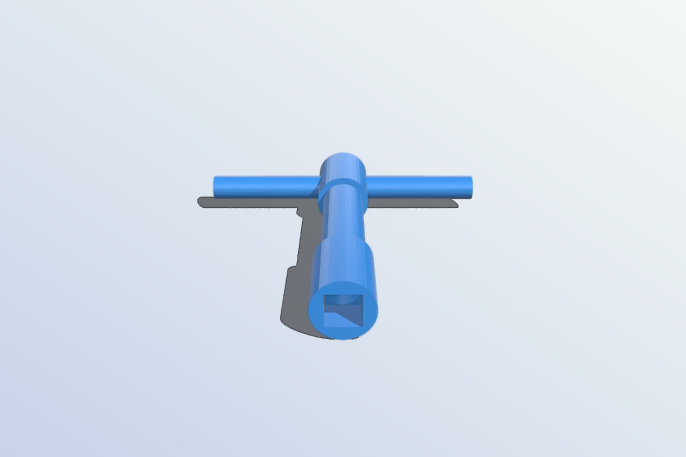 Key lathe square 9x9 mm