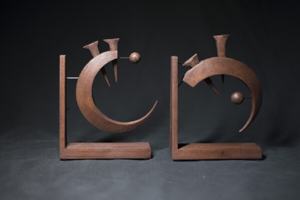 Allomantic Symbol Bookends (Iron) | 3d print model