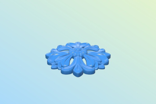 Round disk pattern | 3d print model
