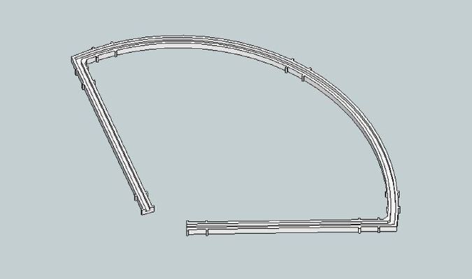 1280 Mhz Cloverleaf Antenna Lobe Protector | 3d print model