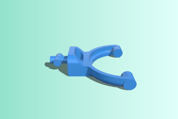 jvc headphone bracket | 3d print model
