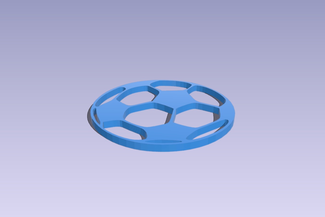 Football soccer Ball 42x42x2mm