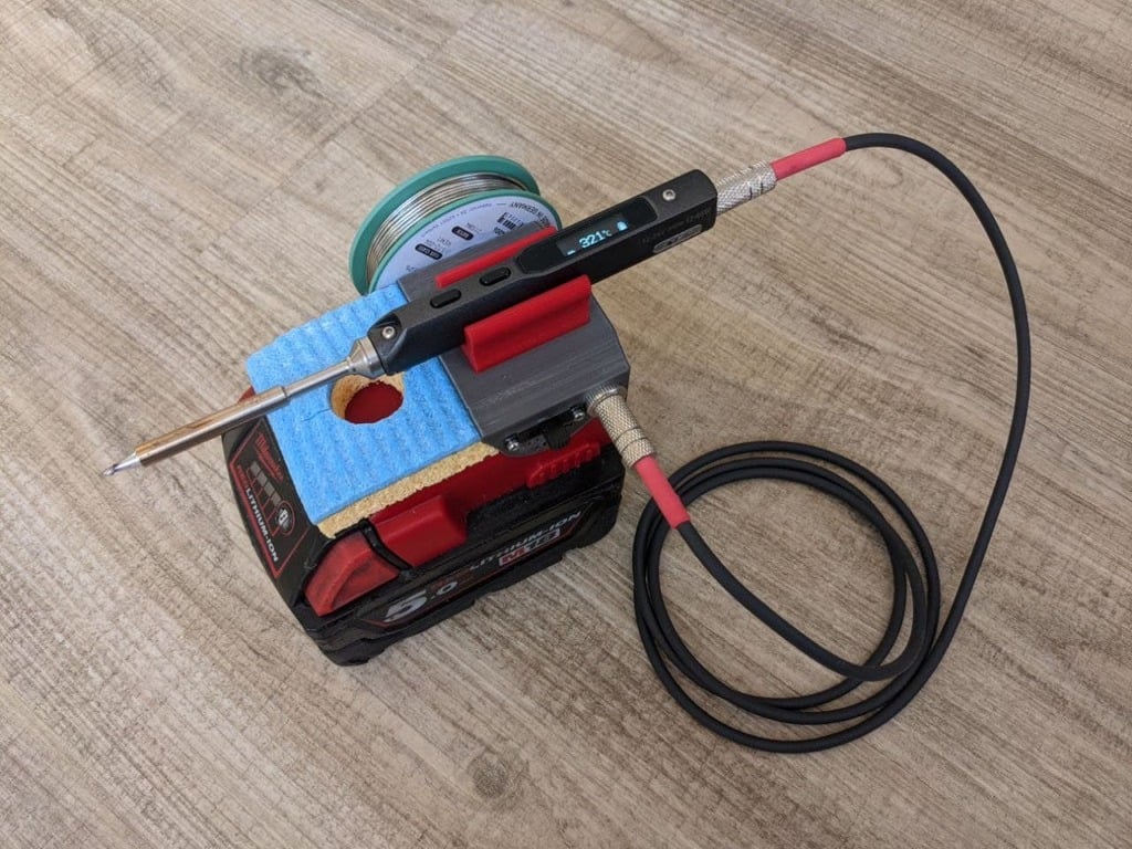 TS100 - Milwaukee M18 - Soldering Station