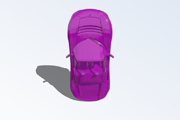 Elon's Tesla Roadster (Outdated) | 3d print model