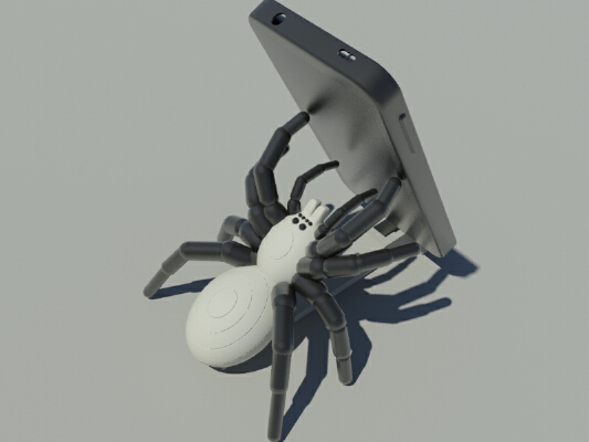  Tarantula smartphone holder | 3d print model