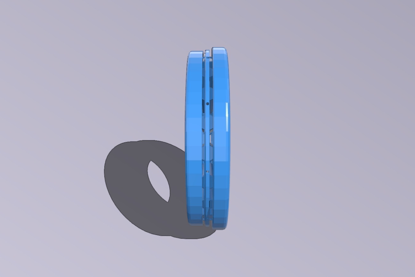 Thrust Roller Tapered Bearing created in PARTsolutions