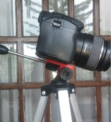Camera tripod universal head | 3d print model