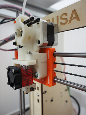 Unified Prusa i3 Extruder for Mk8 drive gear, e3d v6 hotend, and BLTouch sensor. | 3d print model
