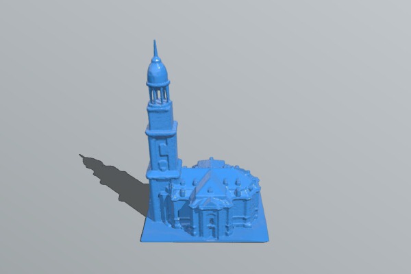 Church - Hamburger Michel - St. Michaelis | 3d print model