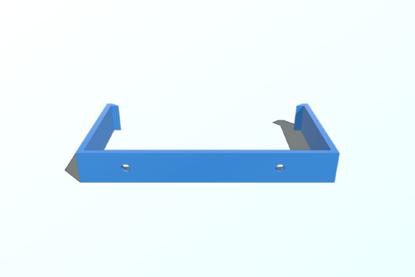 Wall mounted dryer sheet holder | 3d print model