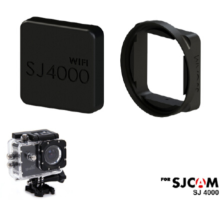 SJCAM SJ4000 52mm filter adapter and protection cover | 3d print model