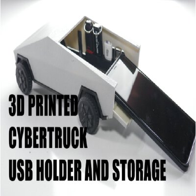CYBERTRUNK USB_PHONE STATION | 3d print model