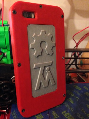 iPhone 5_5S screw case | 3d print model