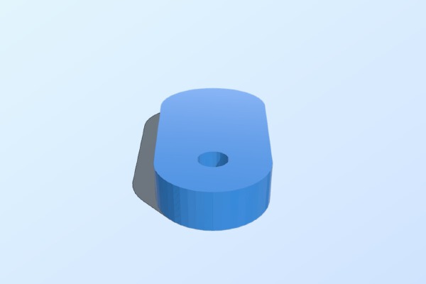 Anet A8 Rod Hole Cover Replacement | 3d print model