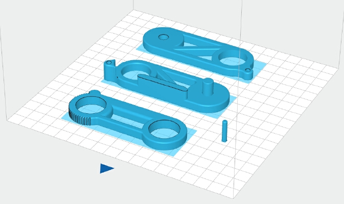 Fidget 'Flip Knife' Flipper Toy | 3d print model