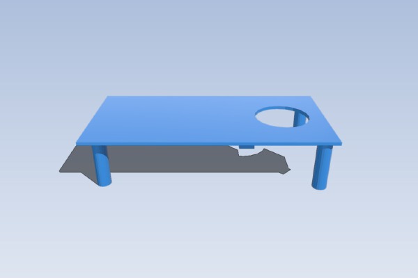 RC car frame and matching lego base | 3d print model