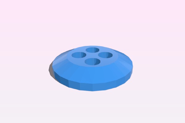 Jacket button | 3d print model