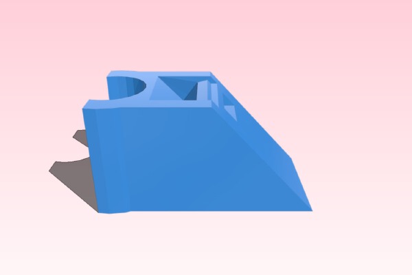 VHF radio mount thing. | 3d print model