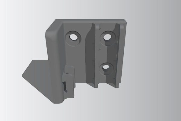 Ender 3 V2 rear Cable Guide | 3d print model