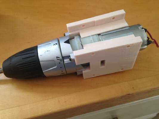 Cordless Drill Motor Gearbox Housing | 3d print model