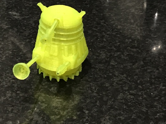Geoffs Dalek Egg Cup_Salt_Pepper Shaker | 3d print model