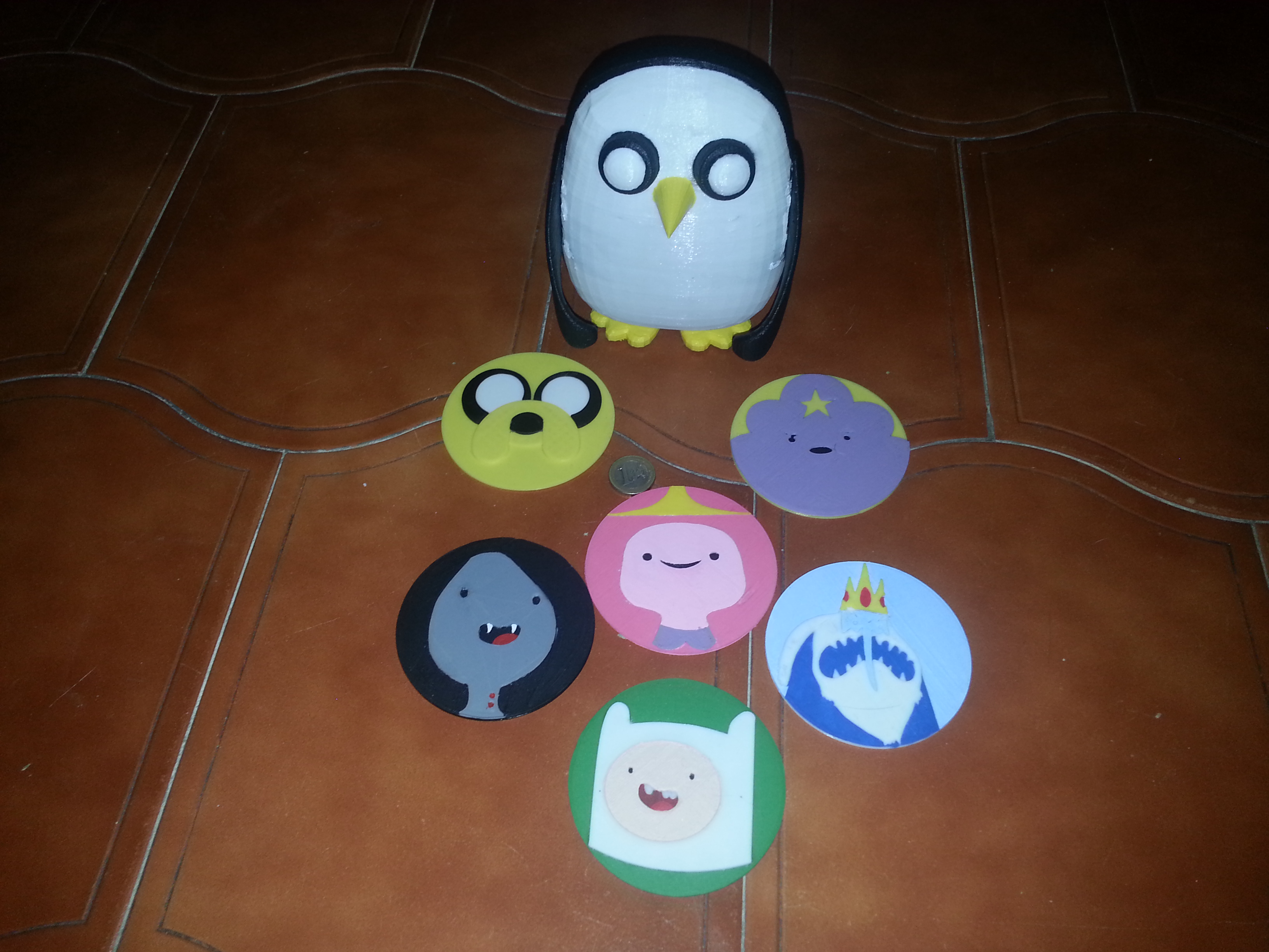 Gunter + Adventure Time coasters