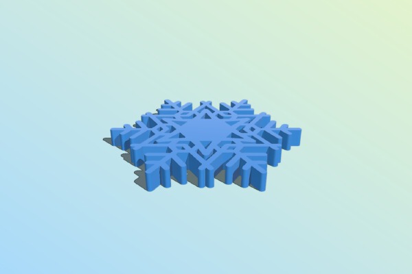 Snowflake | 3d print model