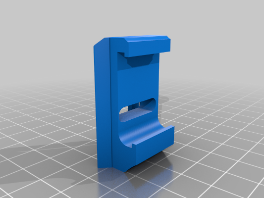 E3D V6 Hot End 40 mm Fan Cooler that supports 5150 Part Fan Blower and BLTouch on the left or right | 3d print model