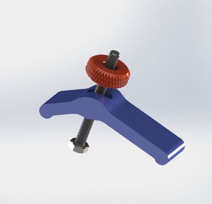 CNC hold down clamp for chinese CNCs | 3d print model