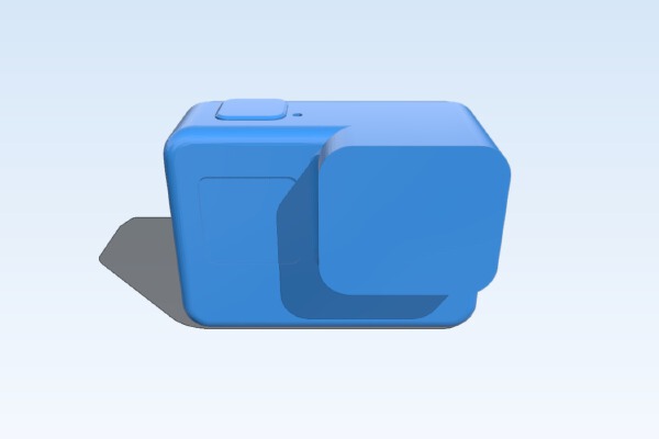 Gopro Hero 7 Measurements | 3d print model
