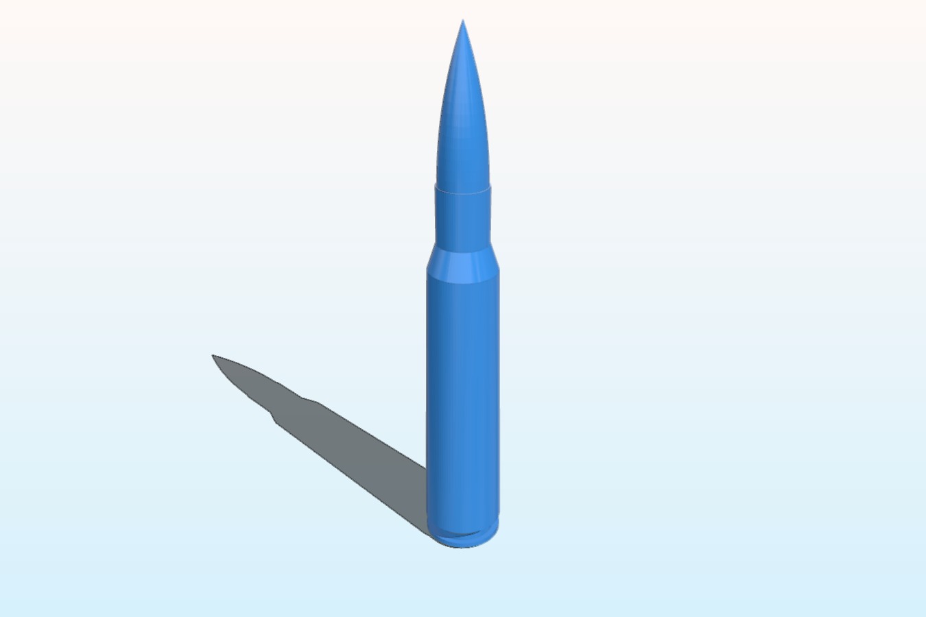 12.7x108mm (Soviet Union) Antitank Rifle Round Replica