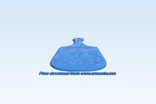 Chicken cutting board | 3d print model