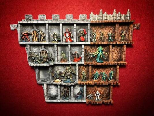 Wallhalla Tester Shelf | 3d print model