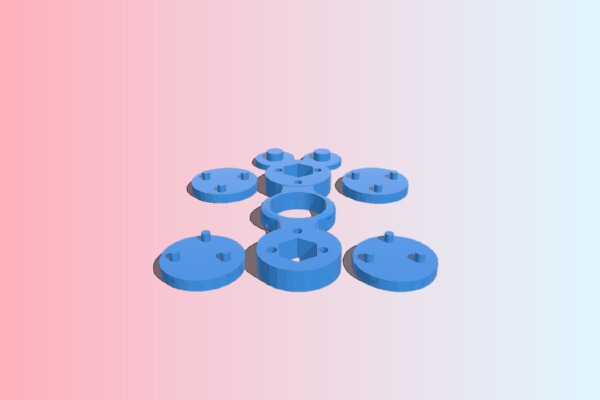 Marvel Spinner | 3d print model