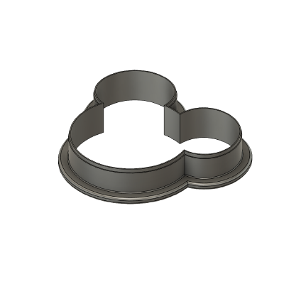 Mickey Mouse Cookie Cutter (6 Sizes) | 3d print model