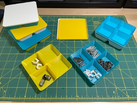 Modular Parts Tray | 3d print model
